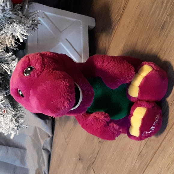 barney Toys Vintage 992 Plush Barney The Dinosaur Doll Poshmark